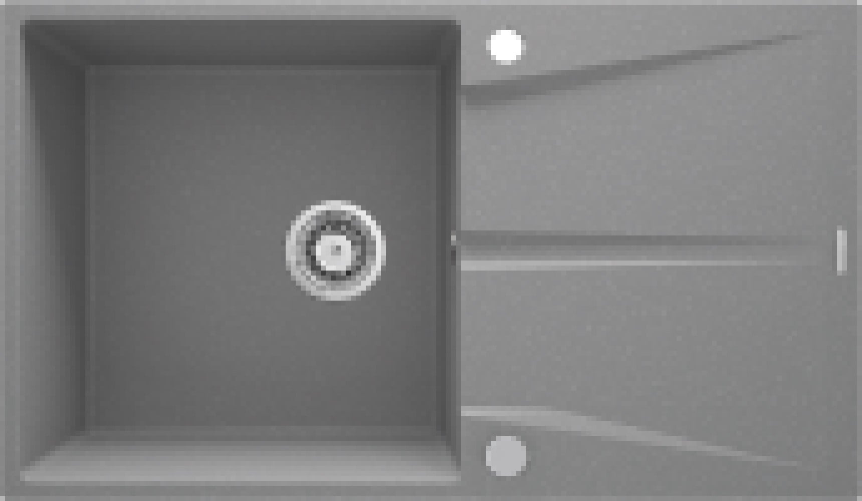 Deante Corio granitový drez 86x50 cm sivá/grafitová/ónyxová ZRC_S11A