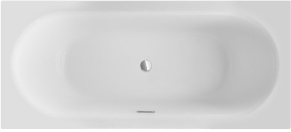 Besco Vitae Slim+ obdĺžniková vaňa slim 159.5x75 cm biela #WAV-160-SZ+