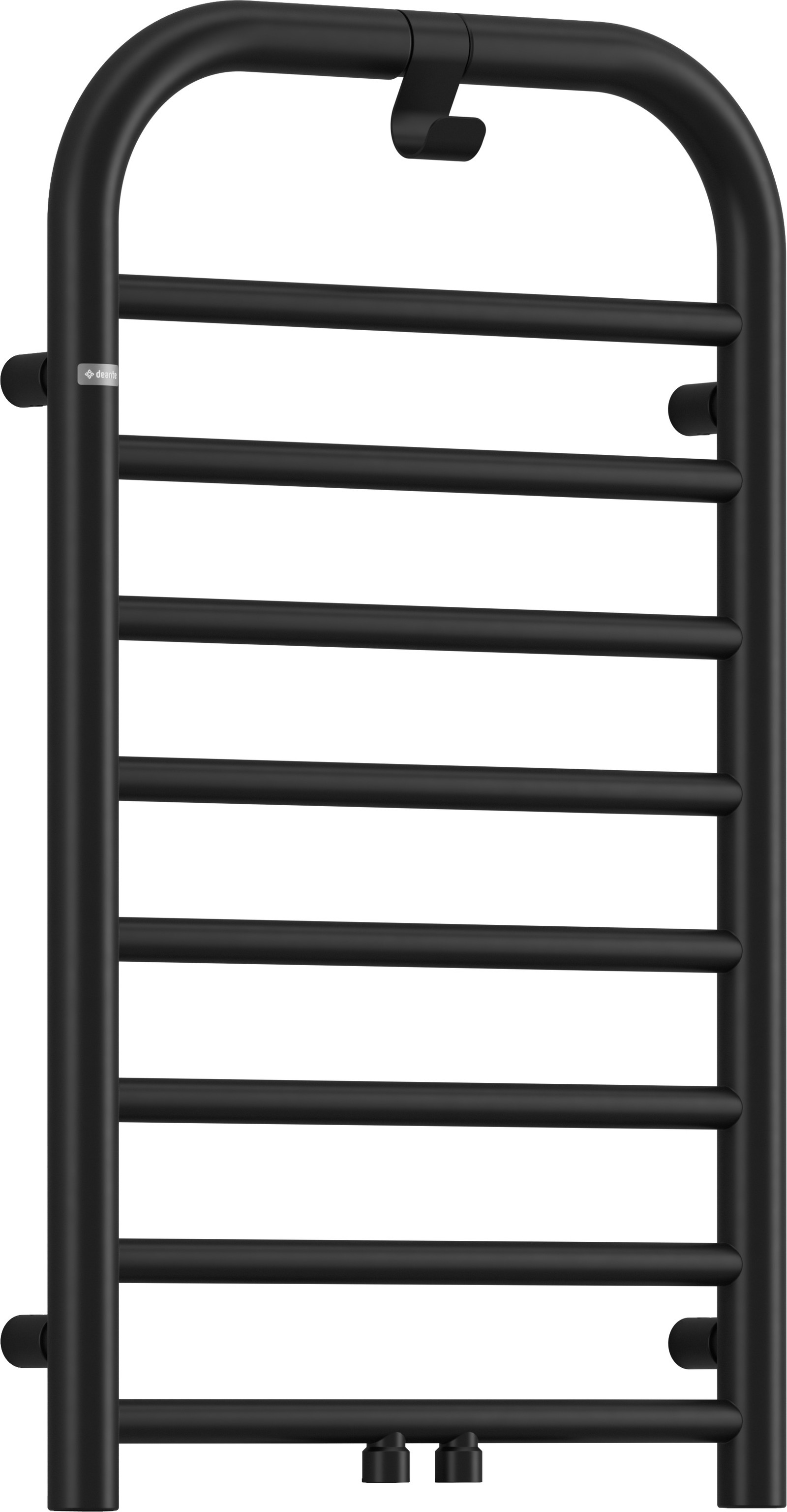 Deante Silia kúpeľňový radiátor rebríkový 85x50 cm čierna AGI_NG31