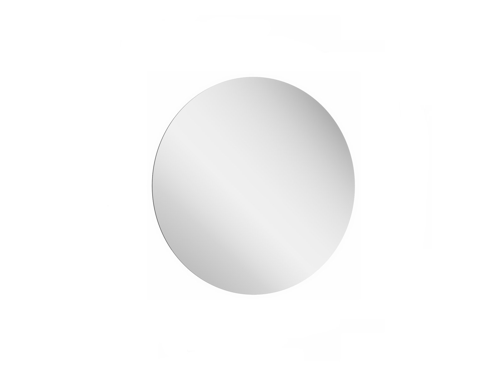 Ravak Luna zrkadlo 50x50 cm okrúhly X000001577