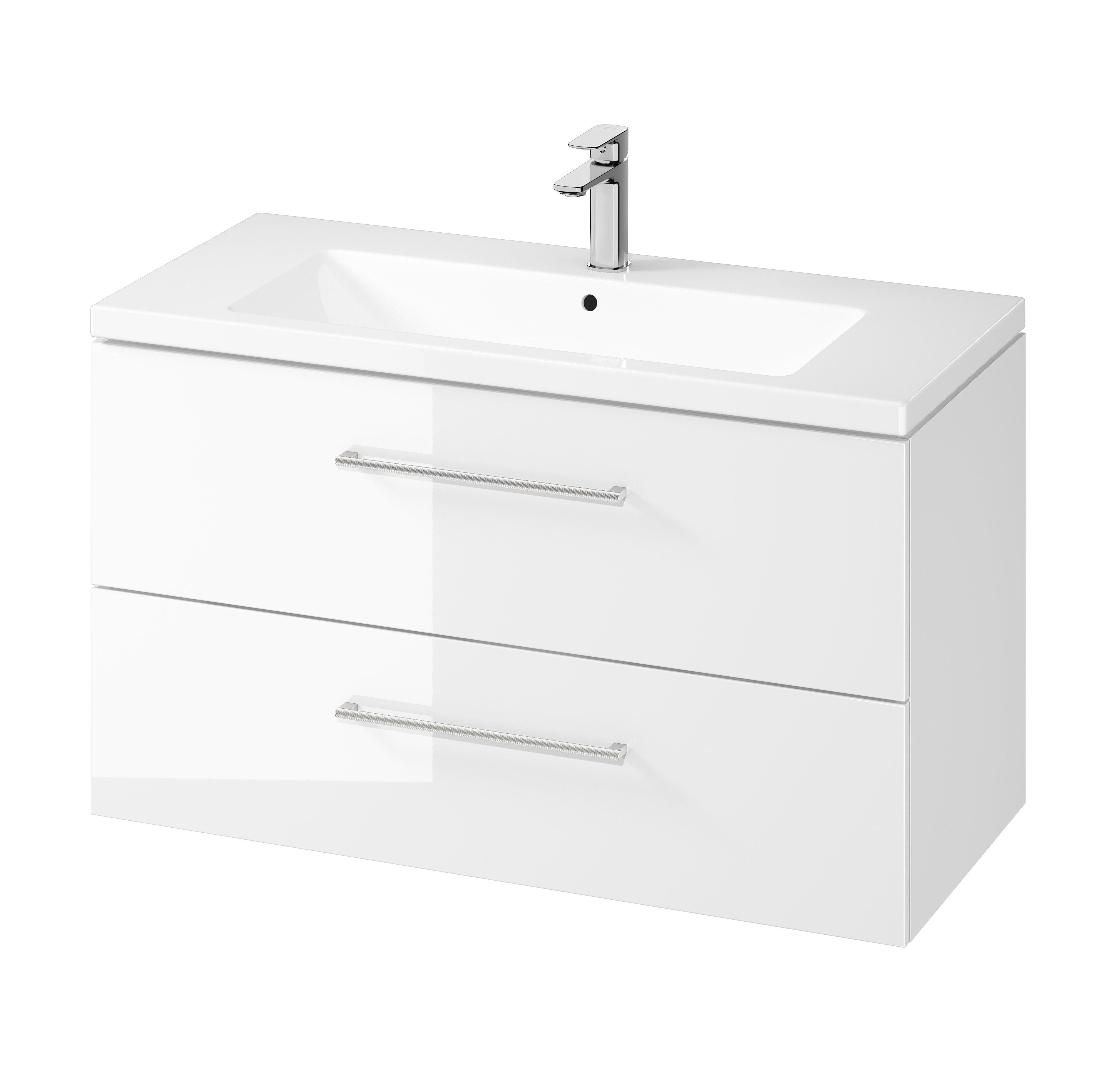 Cersanit Larga umývadlo so skrinkou 100 cm biela S801-314-DSM