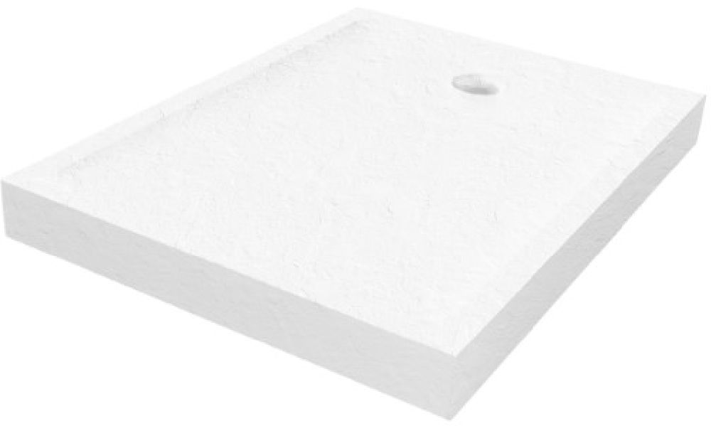 New Trendy Mild Stone obdĺžniková sprchová vanička 100x90 cm biela B-0533
