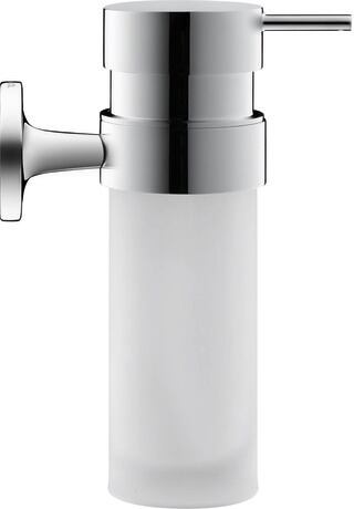 Duravit Starck T dávkovač mydla 200 ml biela-oceľová 0099357000