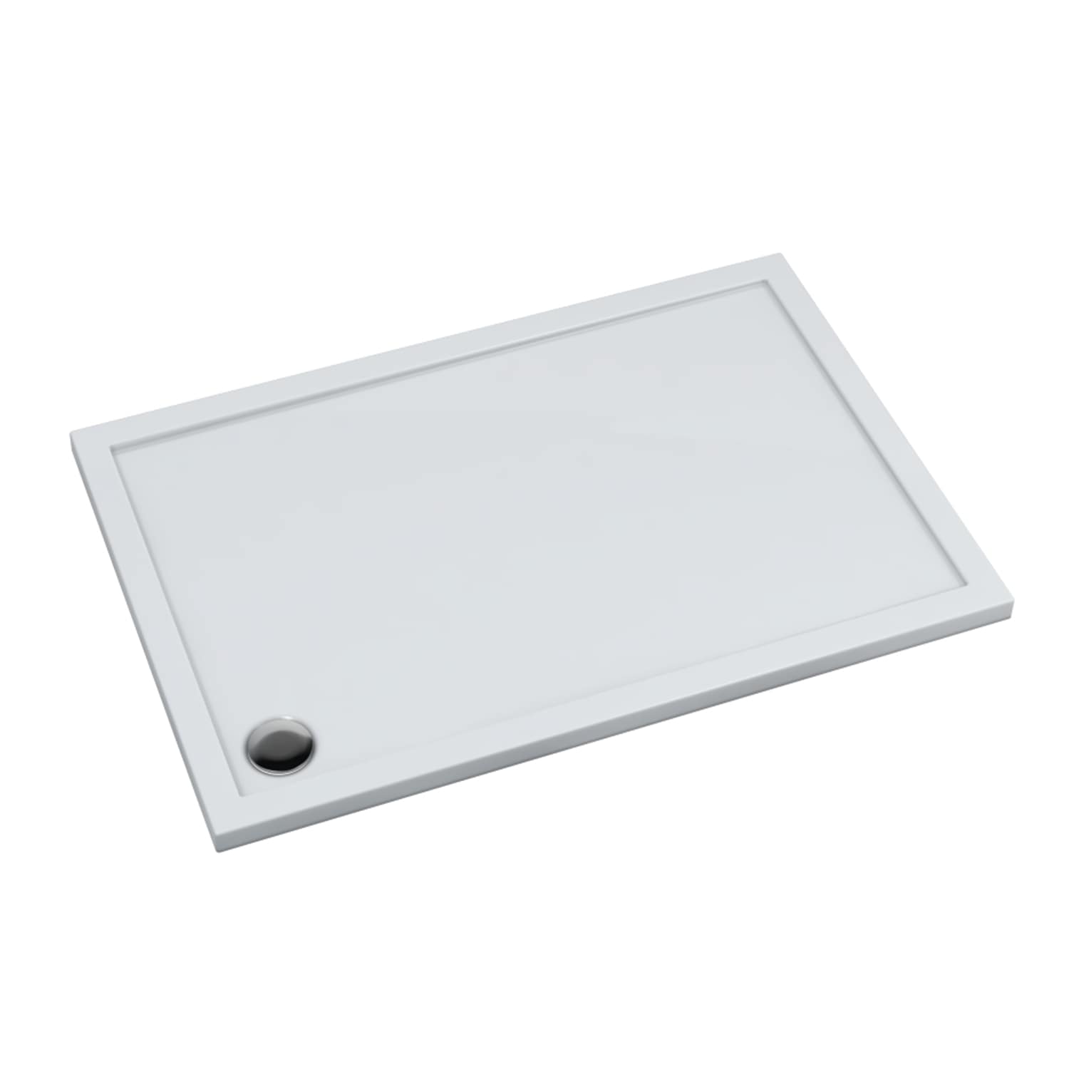 Schedline Sharper obdĺžniková sprchová vanička 90x90 cm biela 3S.S1P-8090