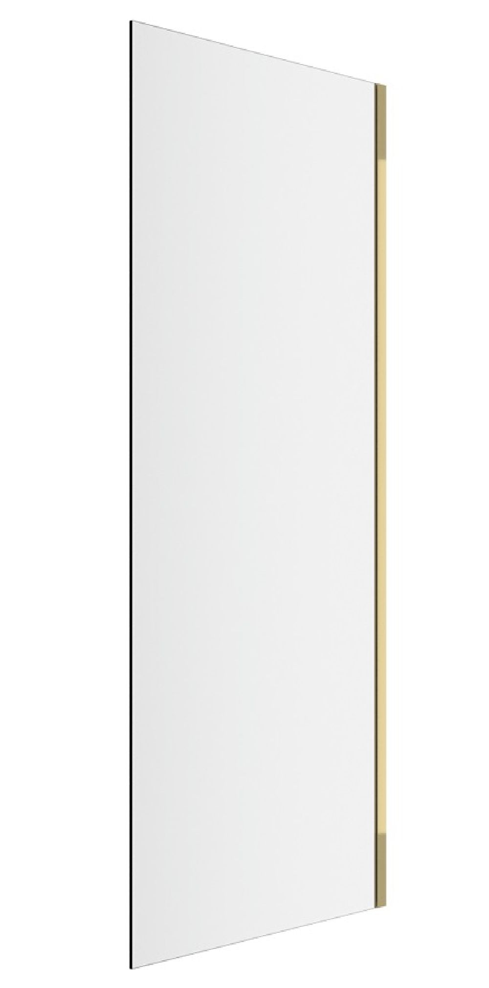 Excellent Rols sprchová stena s dvierkami 80 cm zlatá lesklý/sklo priehľadné KAEX.2606.800.LP.GL