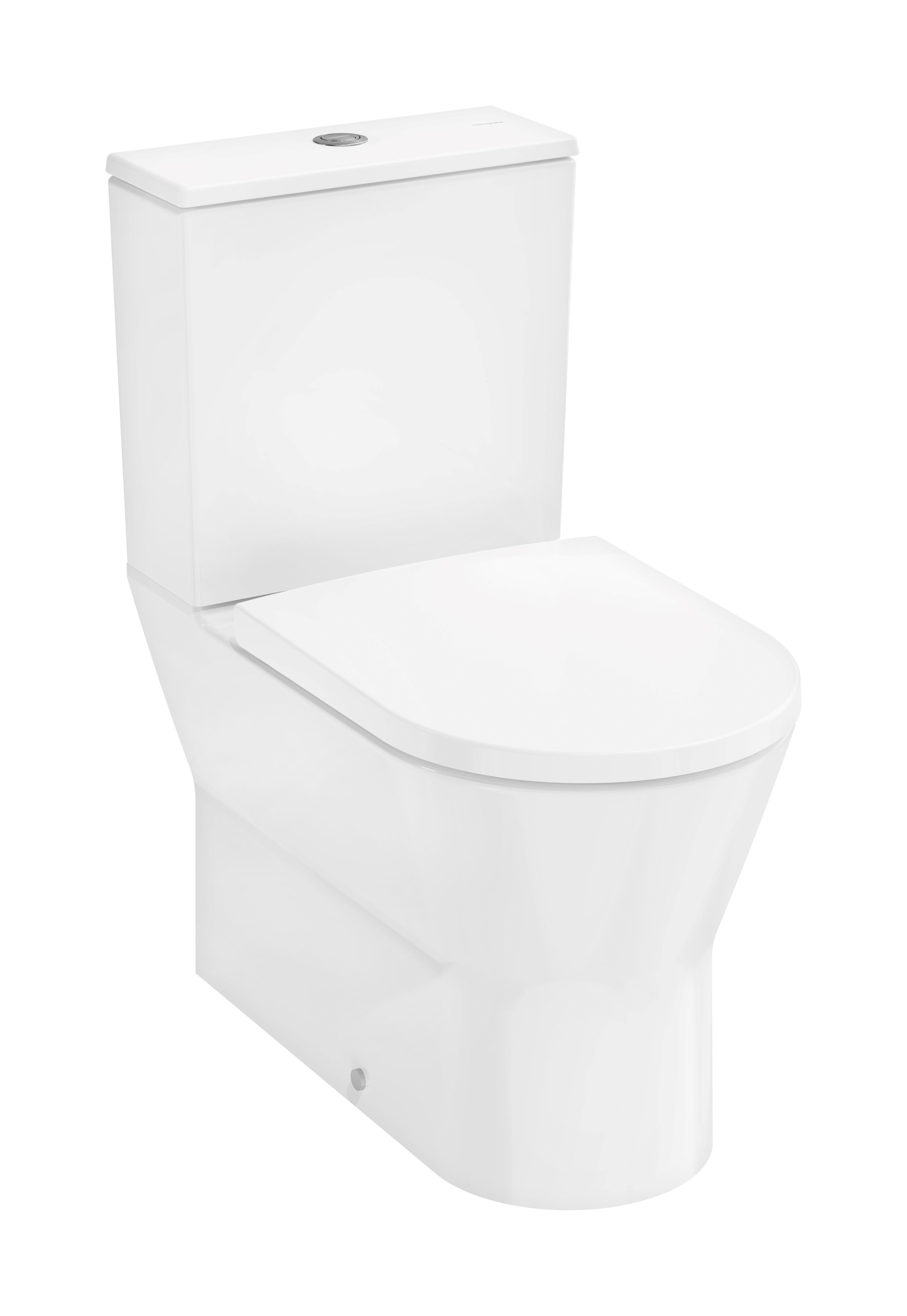 Hansgrohe EluPura Original S kompaktné wc + sedadlo biela 60205450