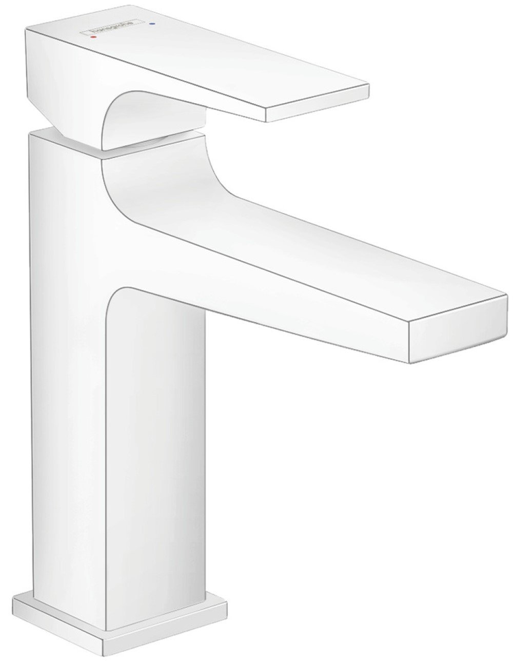 Hansgrohe Metropol umývadlová batéria stojanková biela 32507700