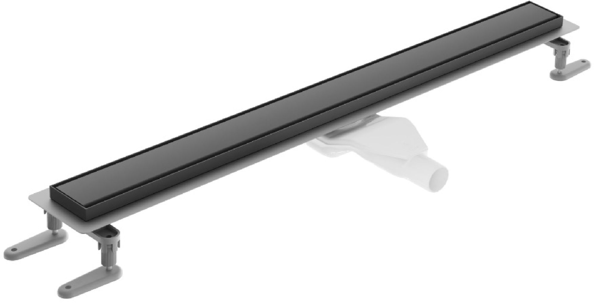 Excellent Stilio lineárny odtok s mriežkou 70 cm INEX.1515.700.R.BL