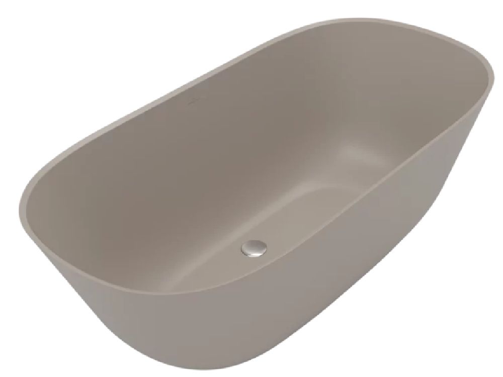 Villeroy & Boch Theano voľne stojaca vaňa 155x75 cm okrúhle UBQ155ANH7F200V-AL