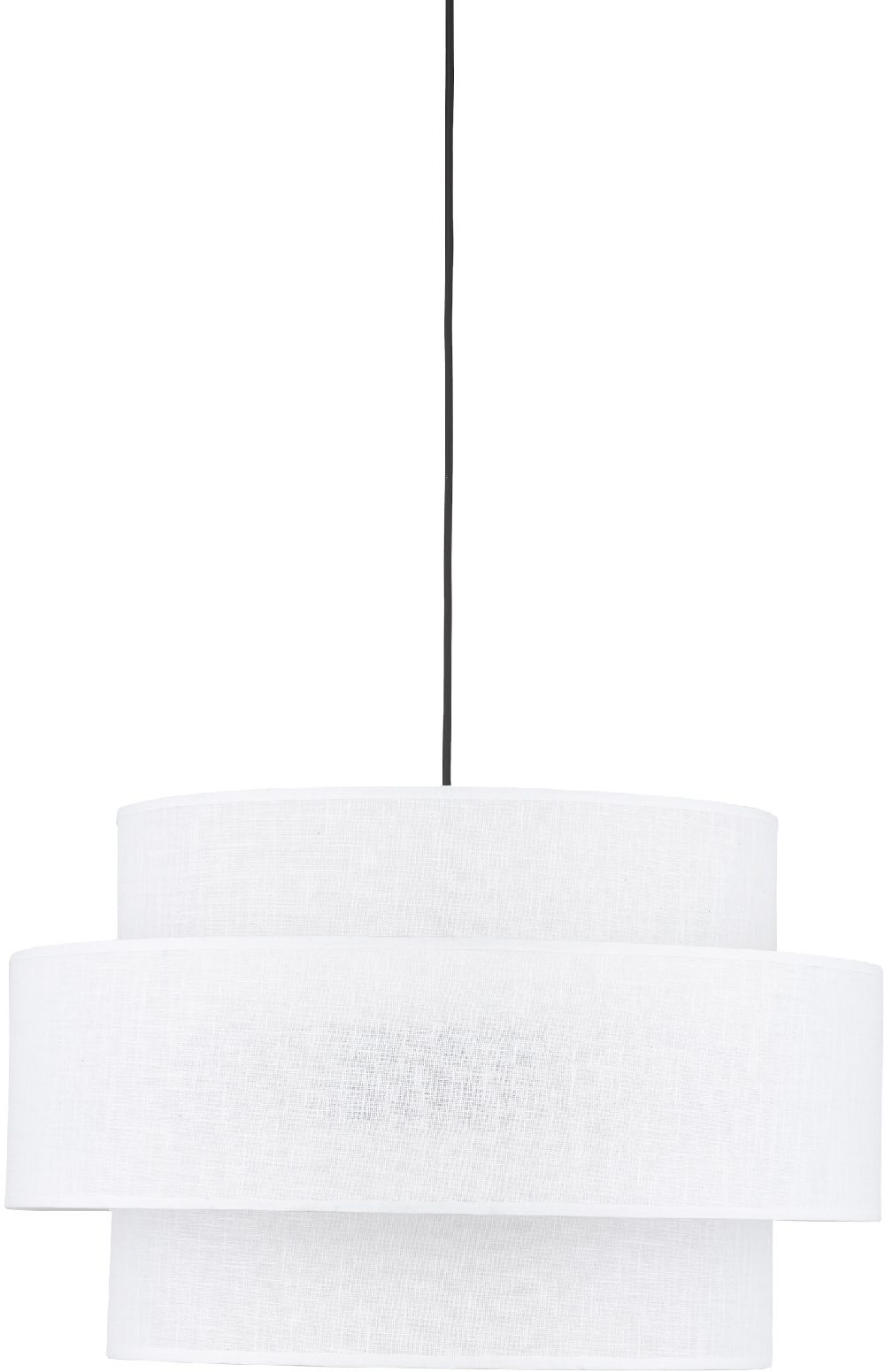 TK Lighting Calisto závesné svietidlo 3x15 W biela 5363