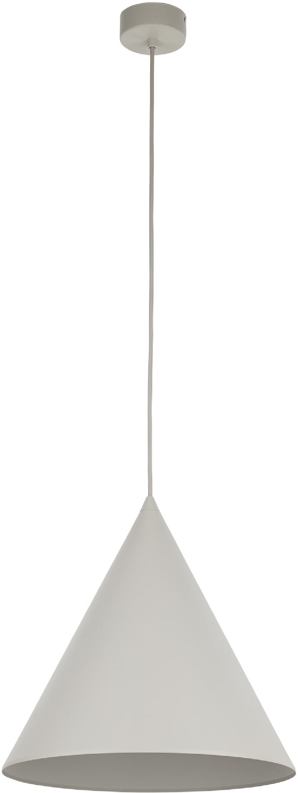 TK Lighting Cono závesné svietidlo 1x15 W béžová 10056