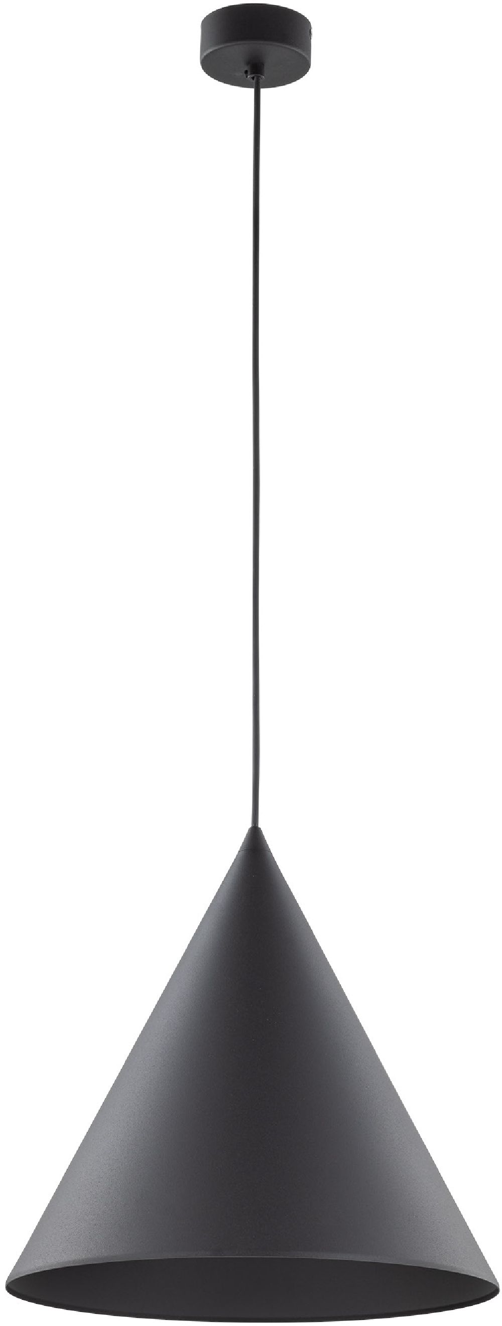 TK Lighting Cono závesné svietidlo 1x15 W čierna 10058