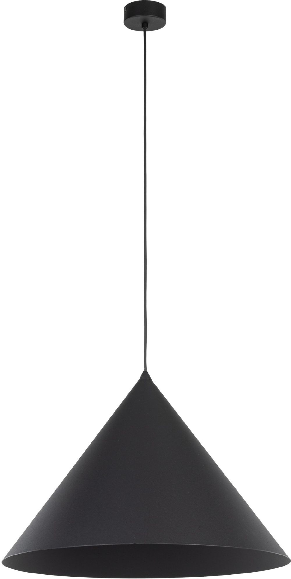 TK Lighting Cono závesné svietidlo 1x15 W čierna 10059