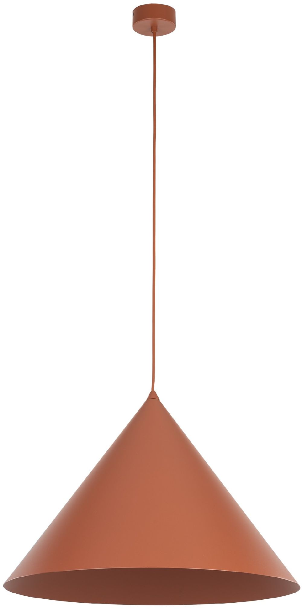TK Lighting Cono závesné svietidlo 1x15 W hnedá 10089