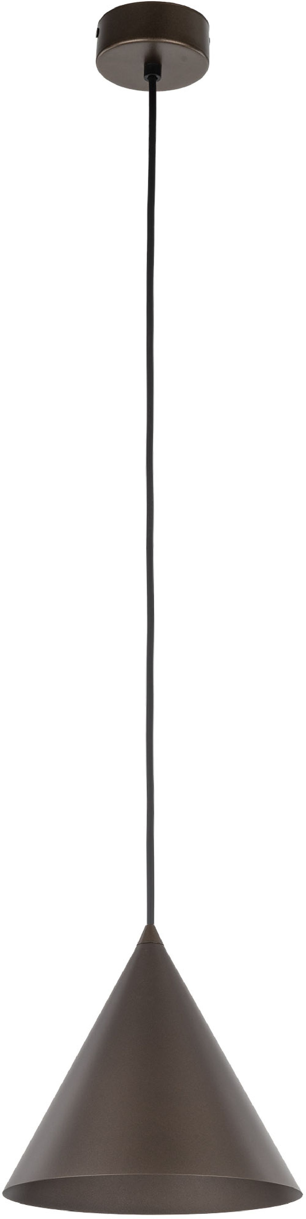 TK Lighting Cono závesné svietidlo 1x15 W hnedá 10073