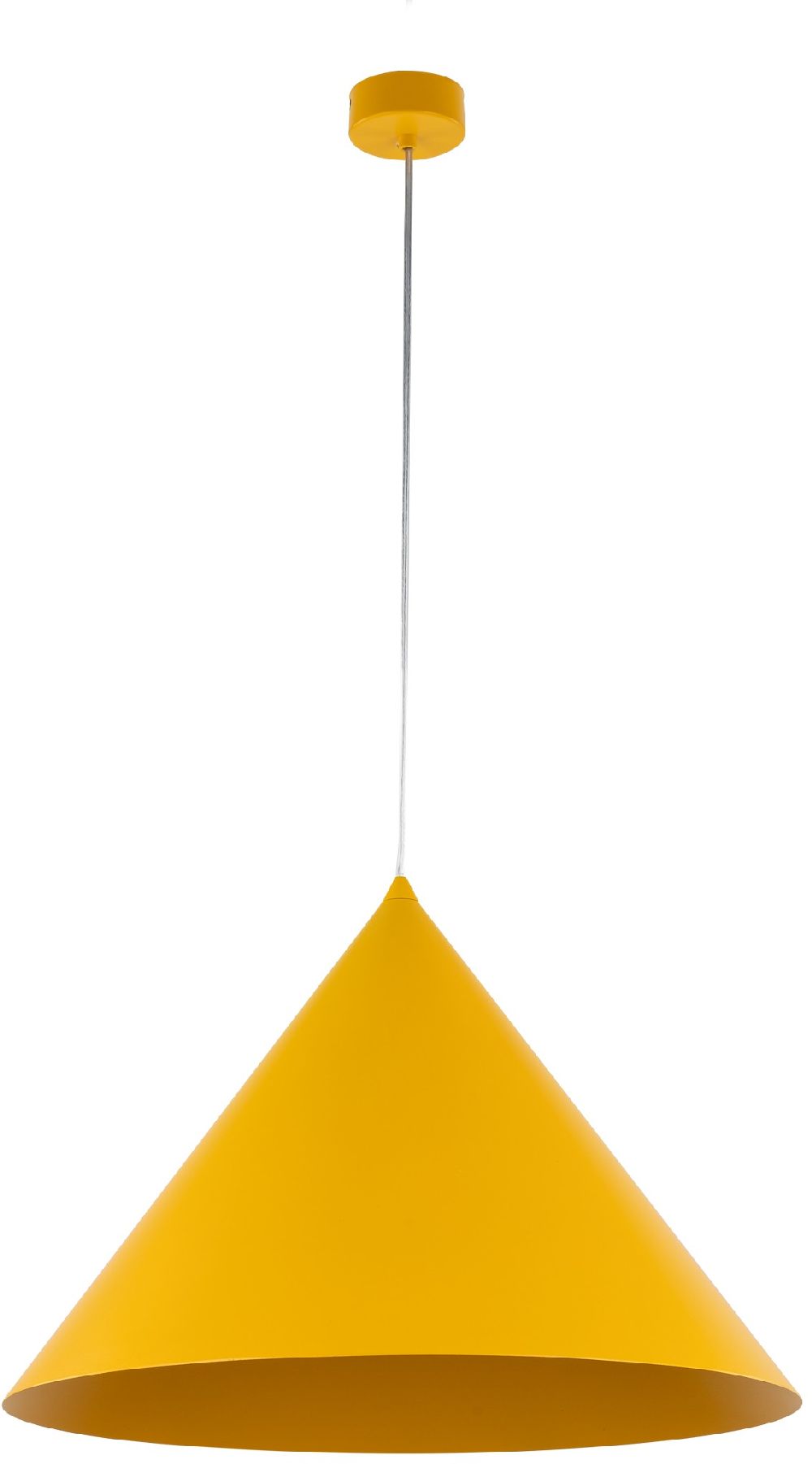 TK Lighting Cono závesné svietidlo 1x15 W žltá 10090