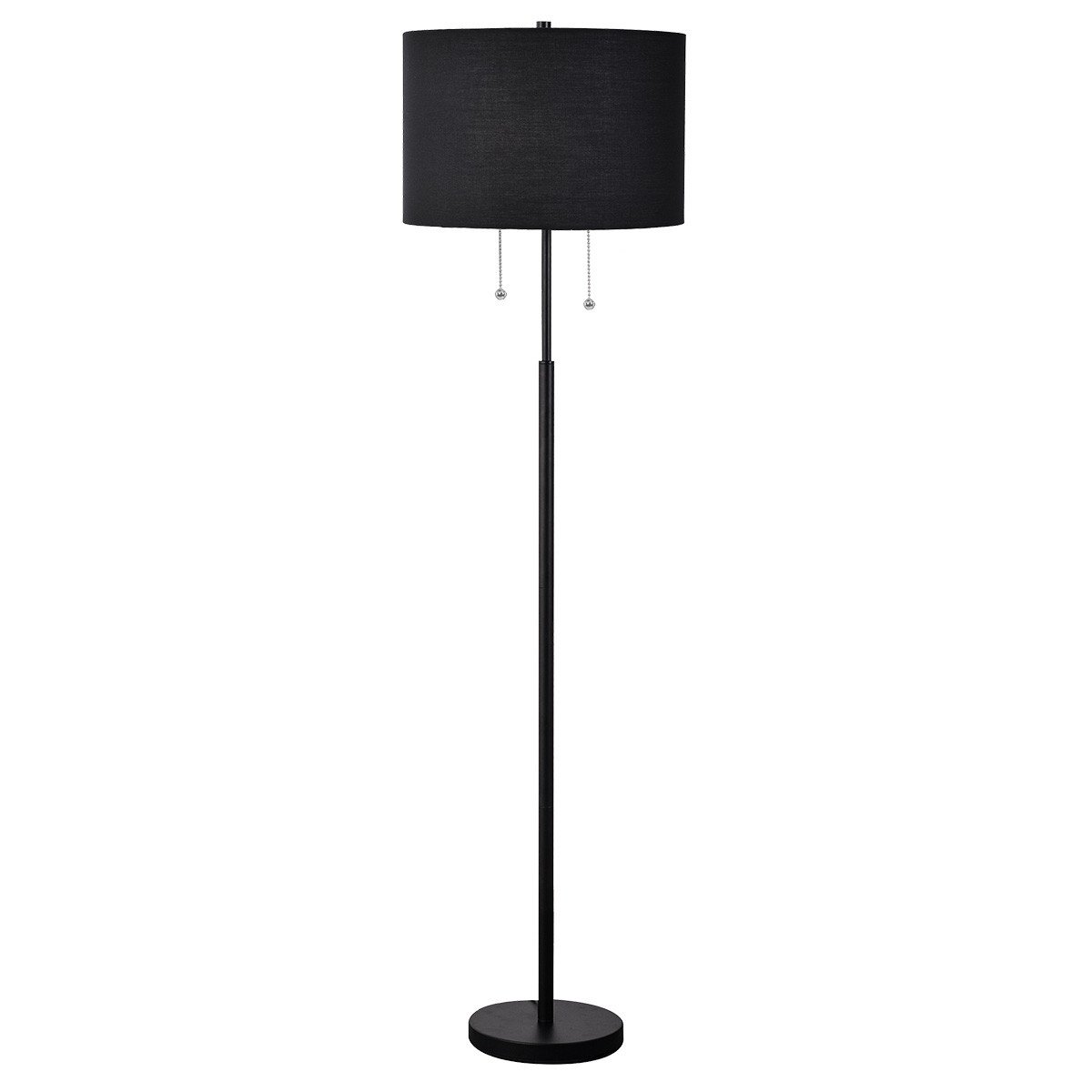 Light Prestige Fogo stojaca lampa 2x15 W čierna LP03042FBK