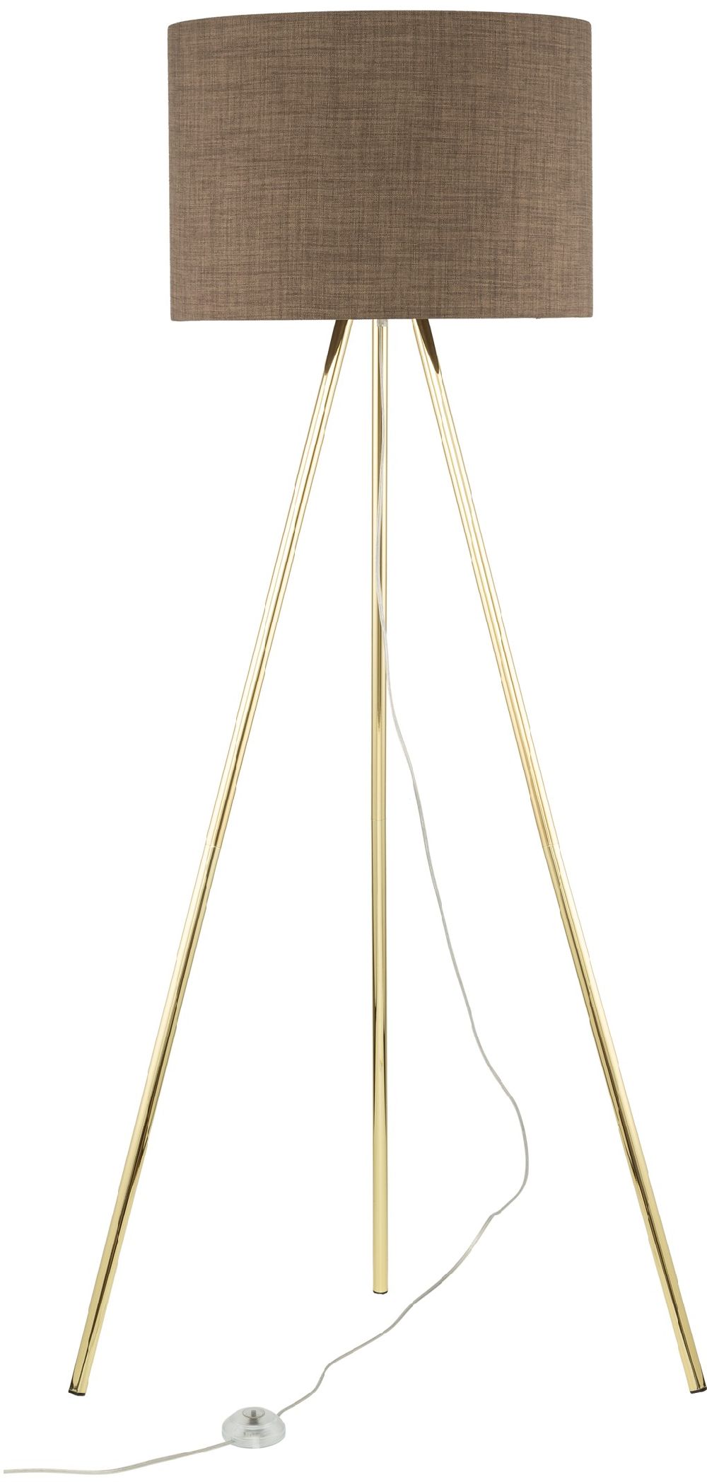 TK Lighting Umberto stojaca lampa 1x15 W hnedá 16032