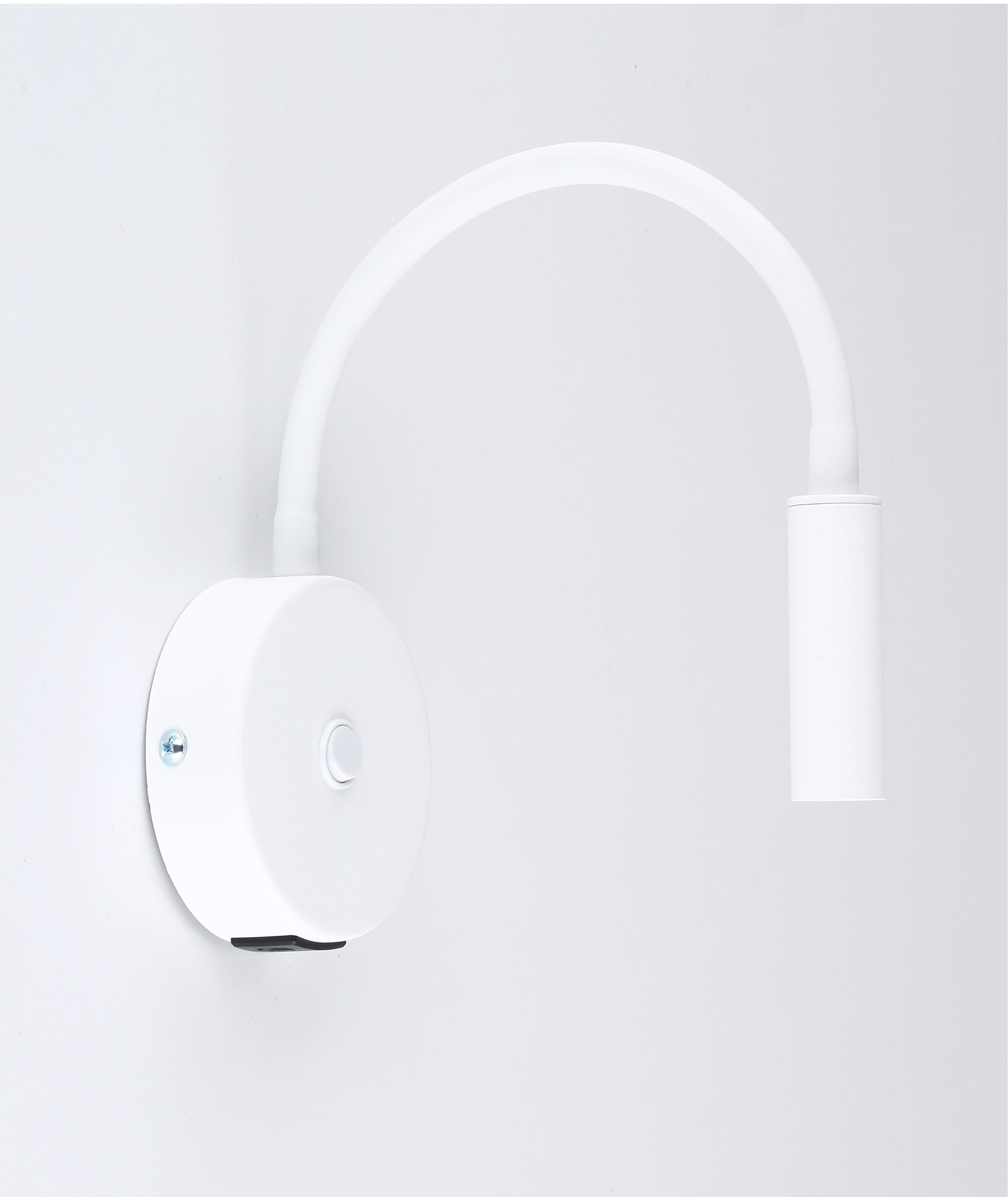 TK Lighting Lagos nástenná lampa 1x6 W biela 10202