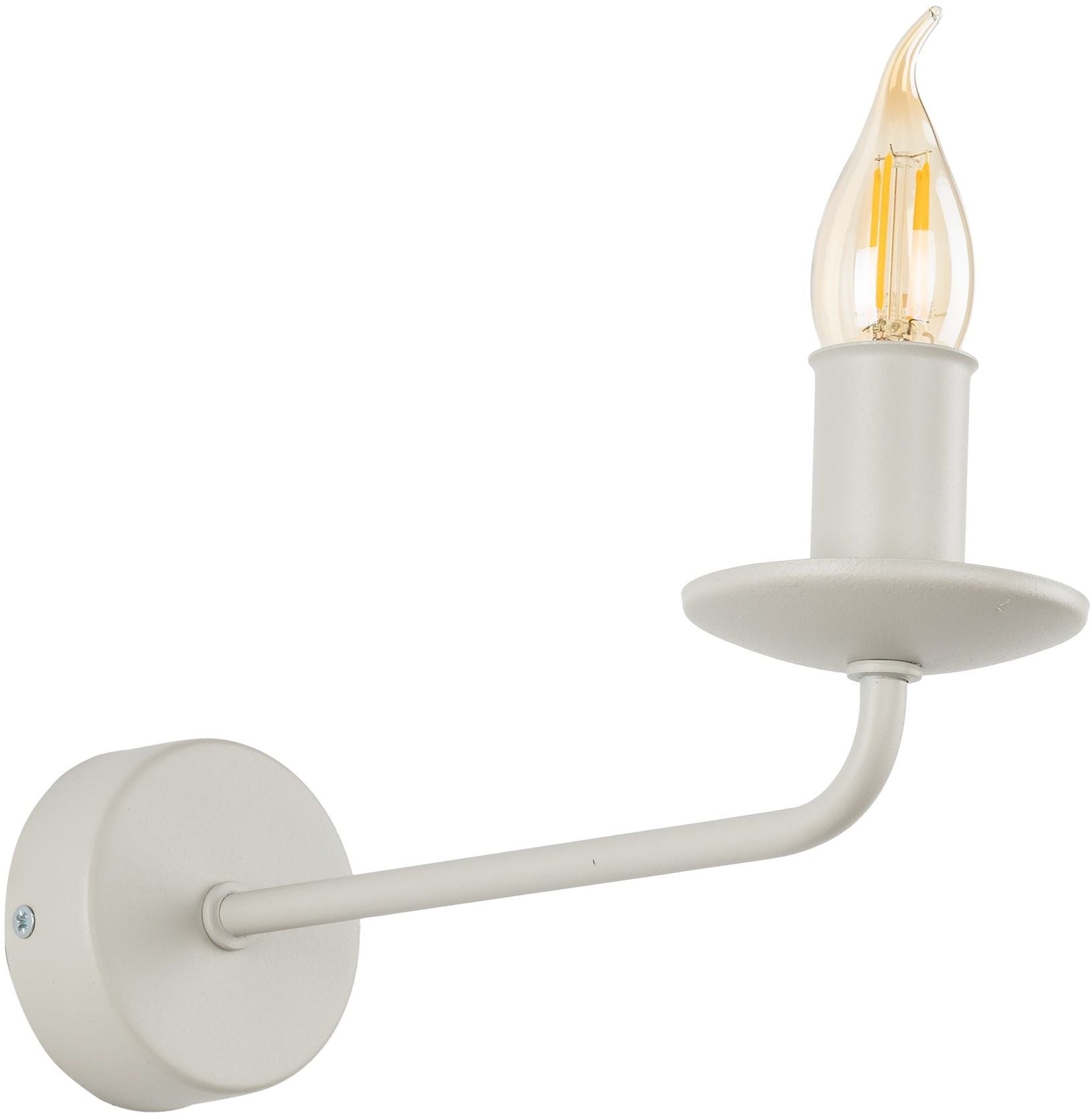 TK Lighting Limal nástenná lampa 1x10 W béžová 10244