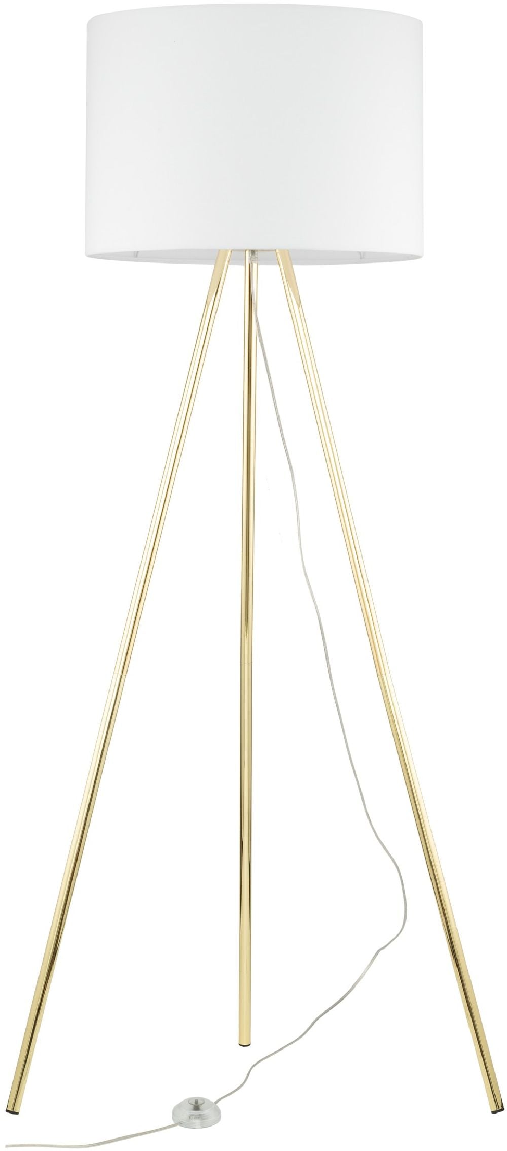TK Lighting Umberto stojaca lampa 1x15 W biela 6637
