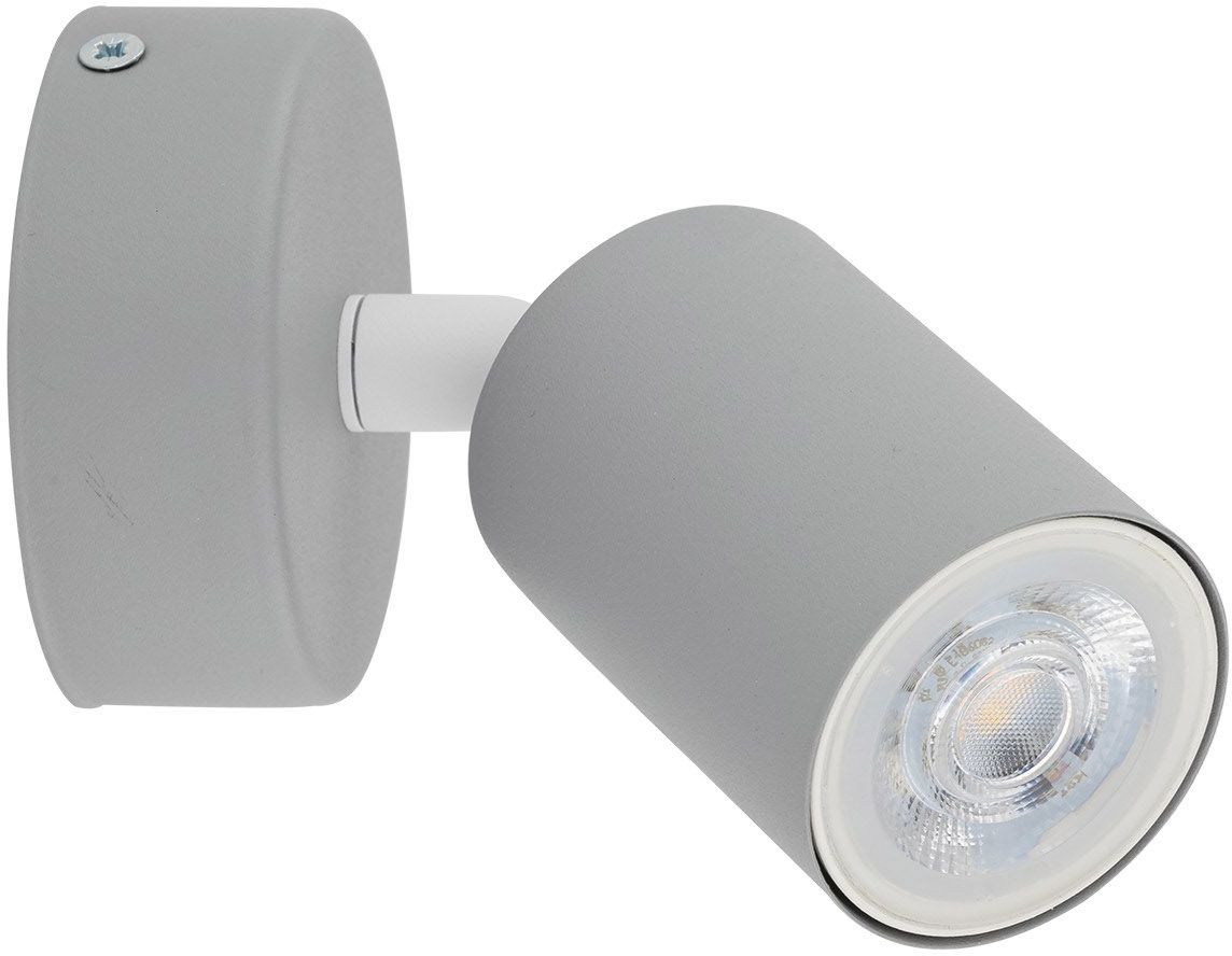 TK Lighting Livia nástenná lampa 1x10 W sivá 10223