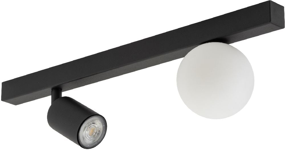 TK Lighting Vox stropné svietidlo 2x10 W čierna 10000