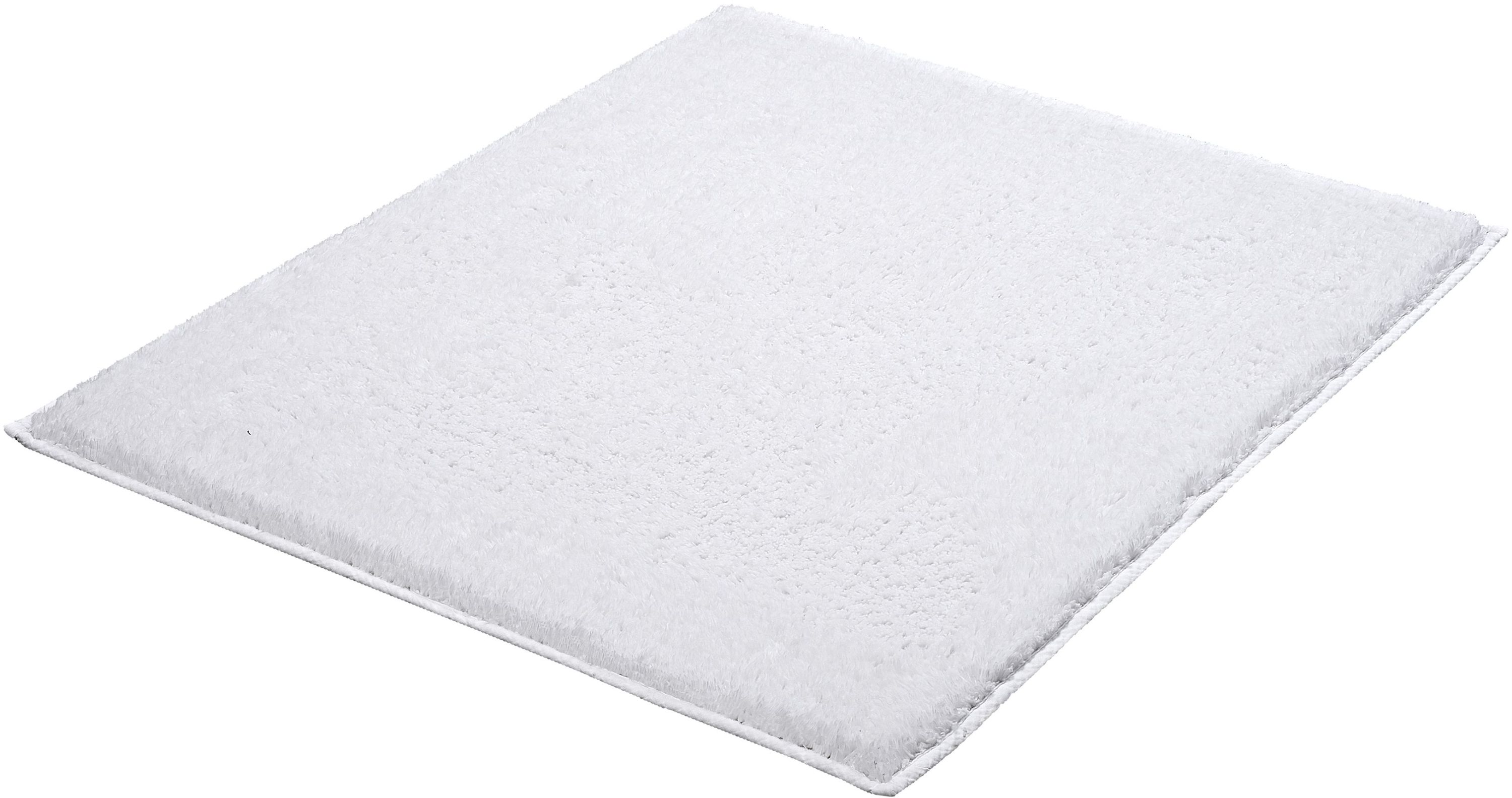 Kleine Wolke Kansas koberček do kúpeľne 65x55 cm obdĺžnik biela 4018100539