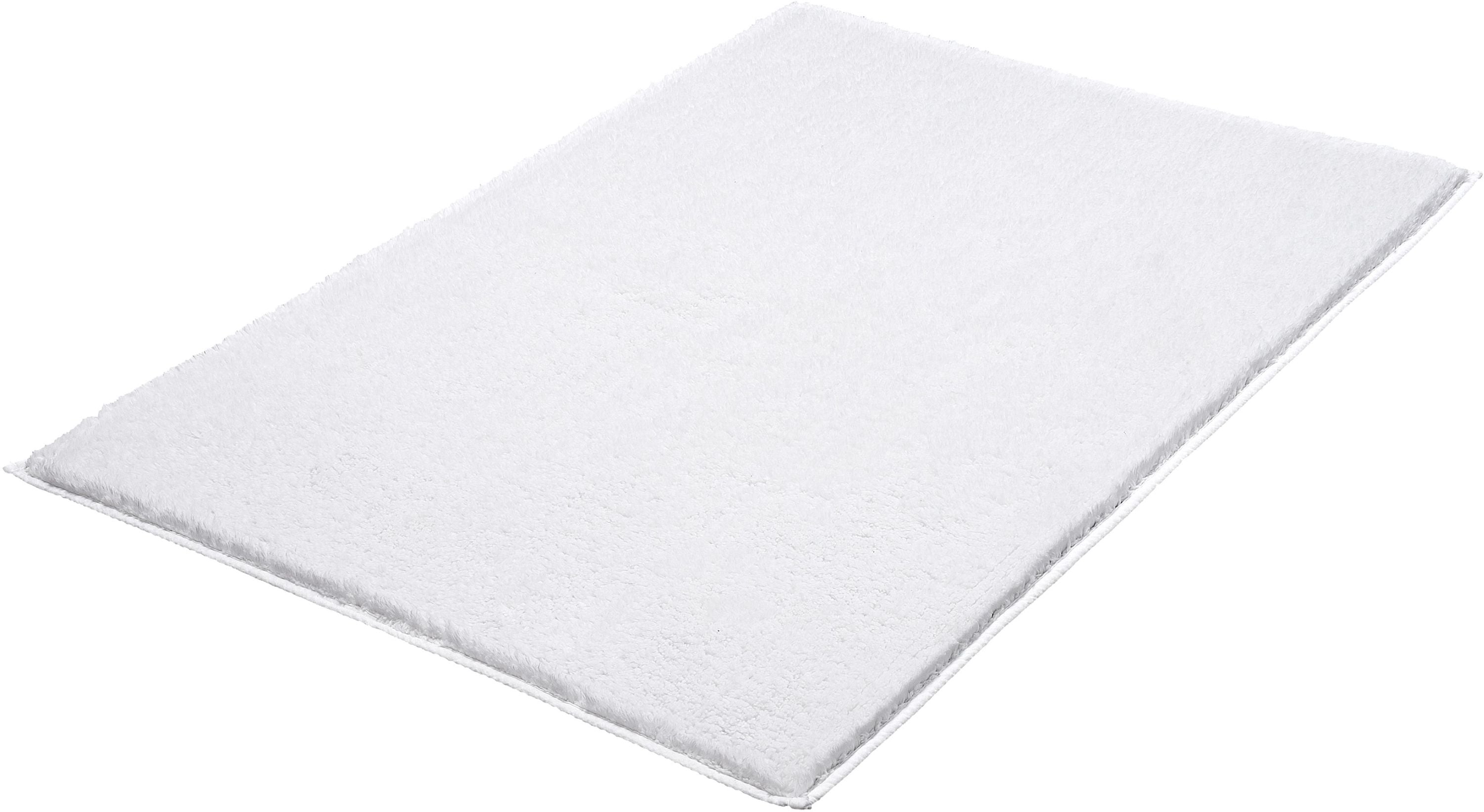 Kleine Wolke Kansas koberček do kúpeľne 120x70 cm obdĺžnik biela 4018100225