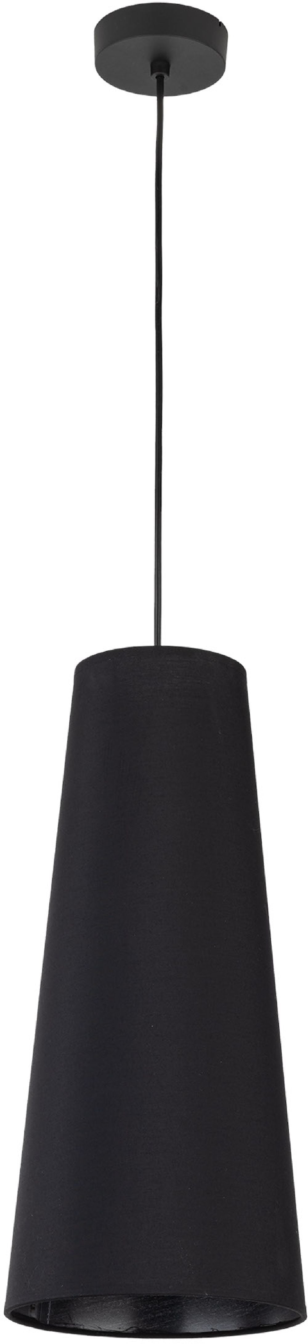 TK Lighting Zing závesné svietidlo 1x15 W čierna 10085