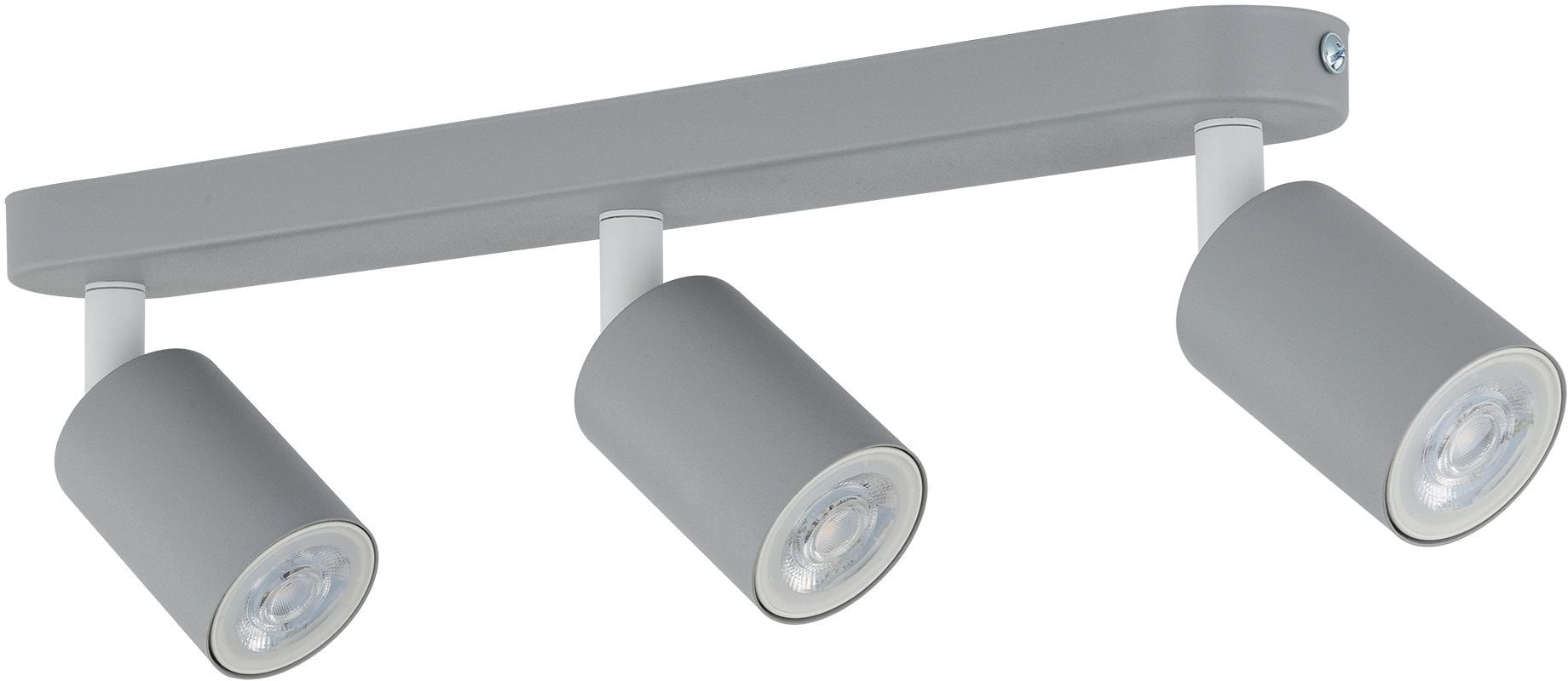 TK Lighting Livia stropné svietidlo 3x10 W sivá 10242