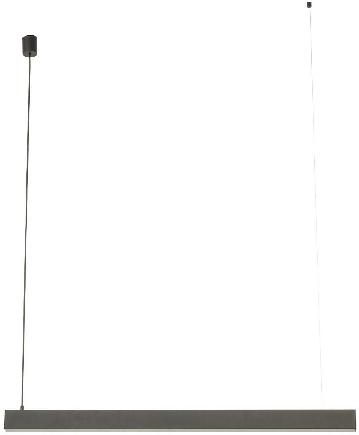 TK Lighting Luxe závesné svietidlo 1x40 W čierna 18080