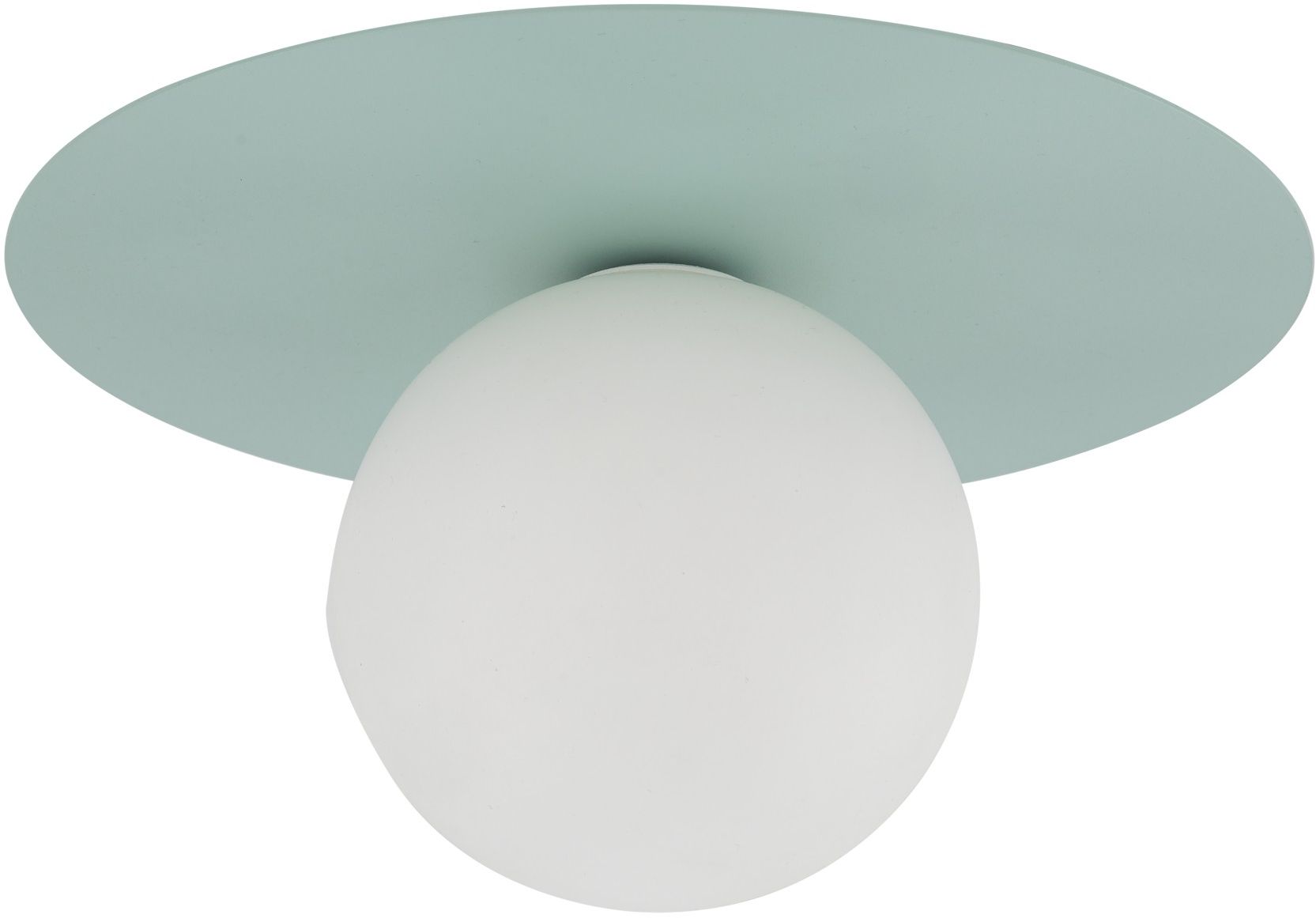 TK Lighting Pixi nástenná lampa 1x8 W biela-mätová 10229