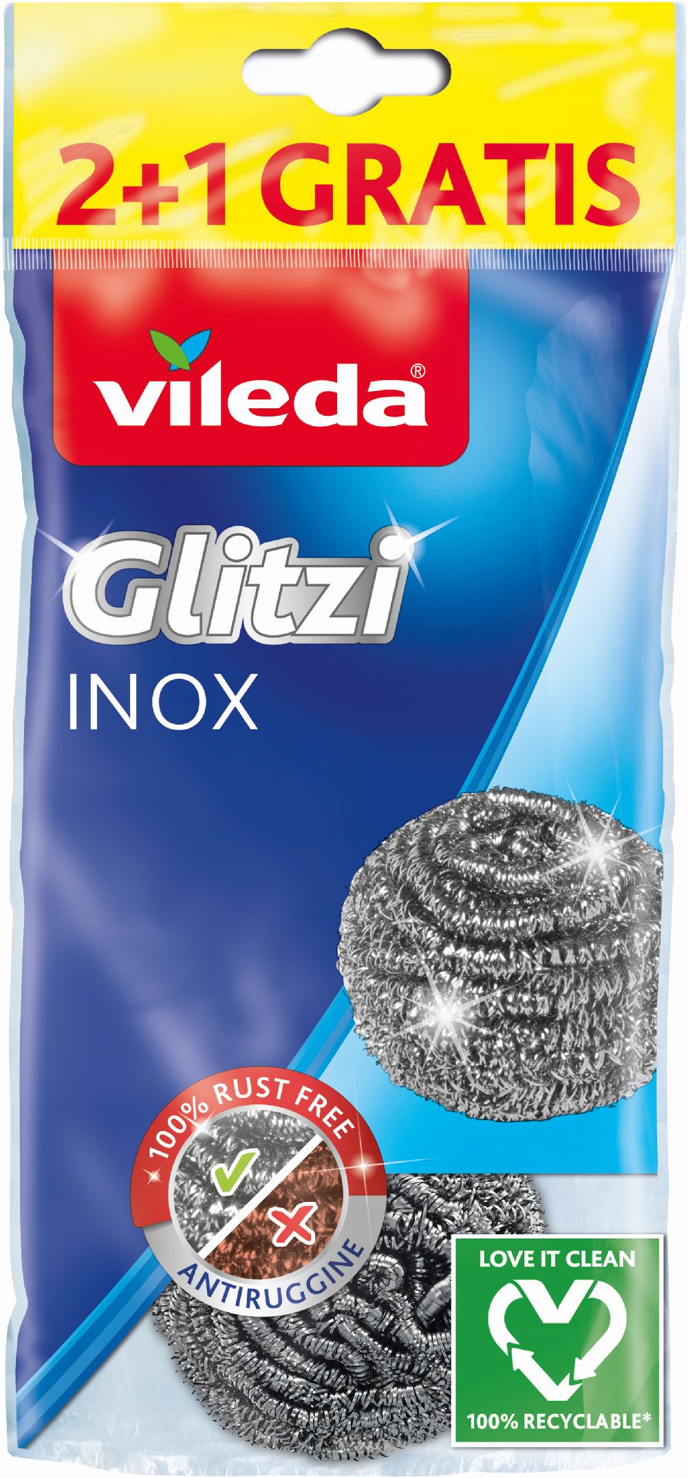 Vileda Glitzi Spiral špongia na riad 160561