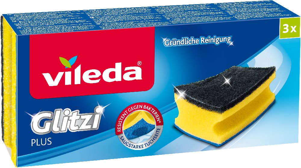 Vileda Glitzi Plus špongia na riad 138203