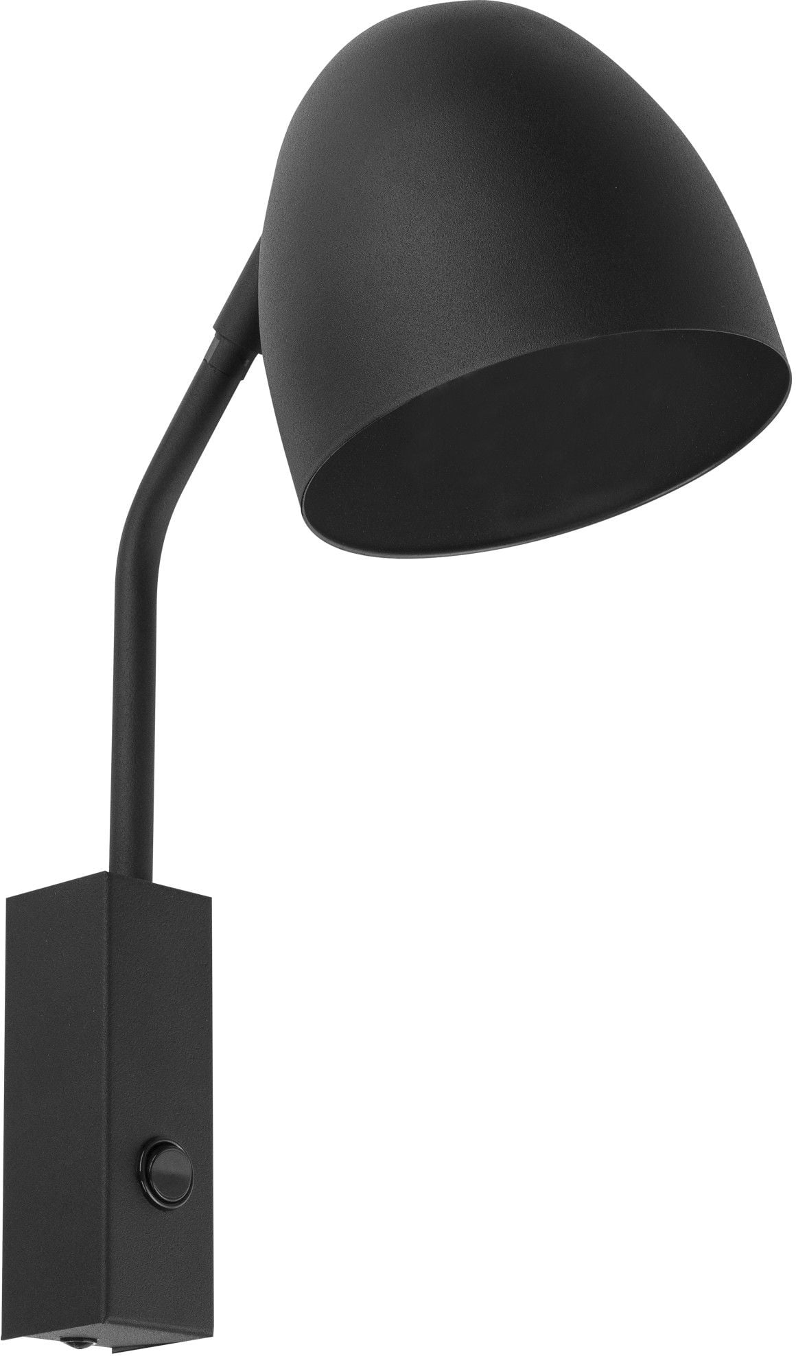 TK Lighting Soho nástenná lampa 1x15 W čierna 4167