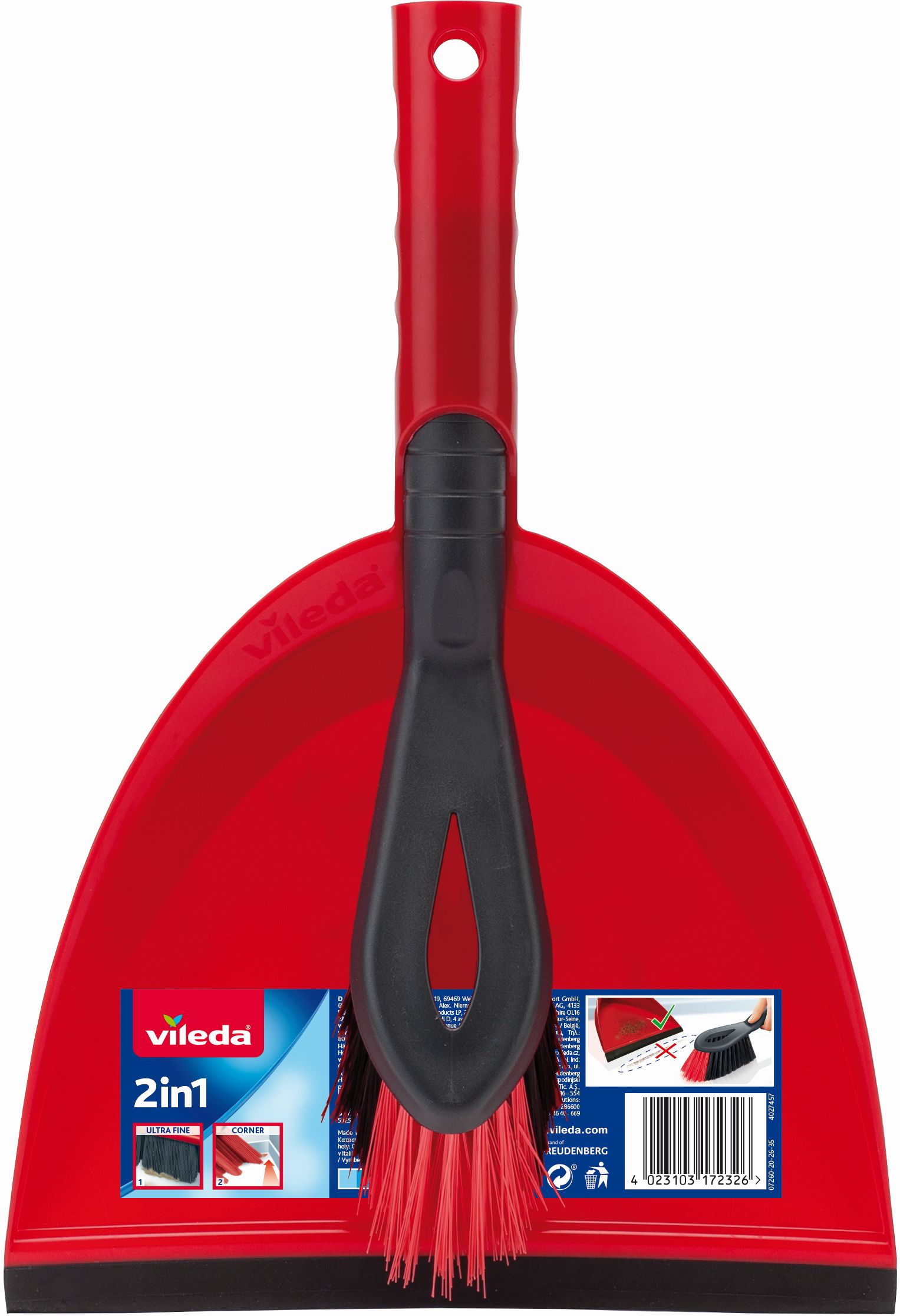 Vileda 2w1 metla a zmeták 141742