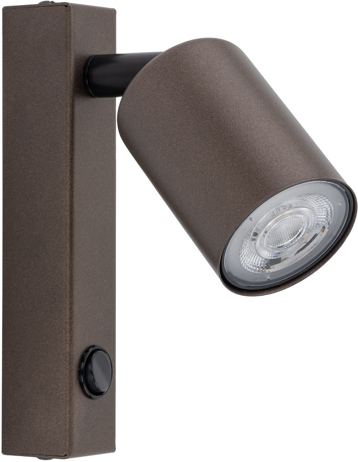 TK Lighting Top nástenná lampa 1x10 W hnedá 4872