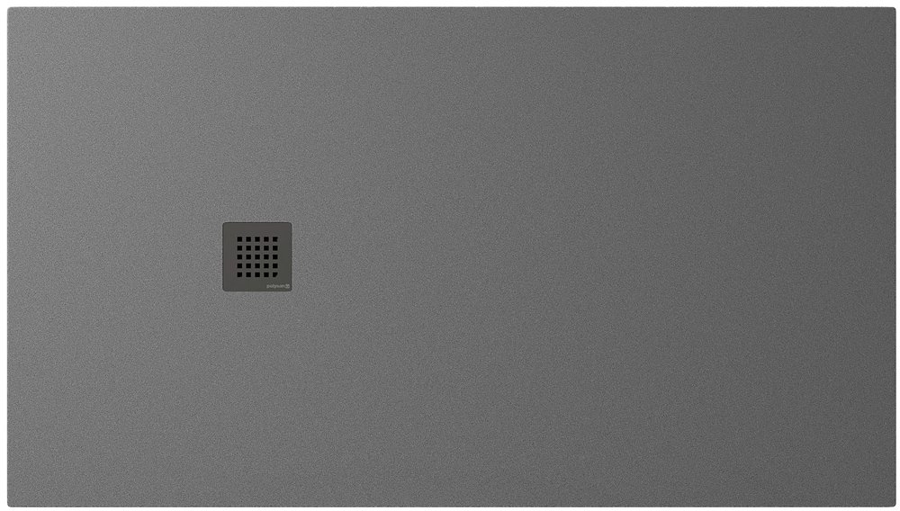 Polysan Treneca obdĺžniková sprchová vanička 160x90 cm sivá 84311.31