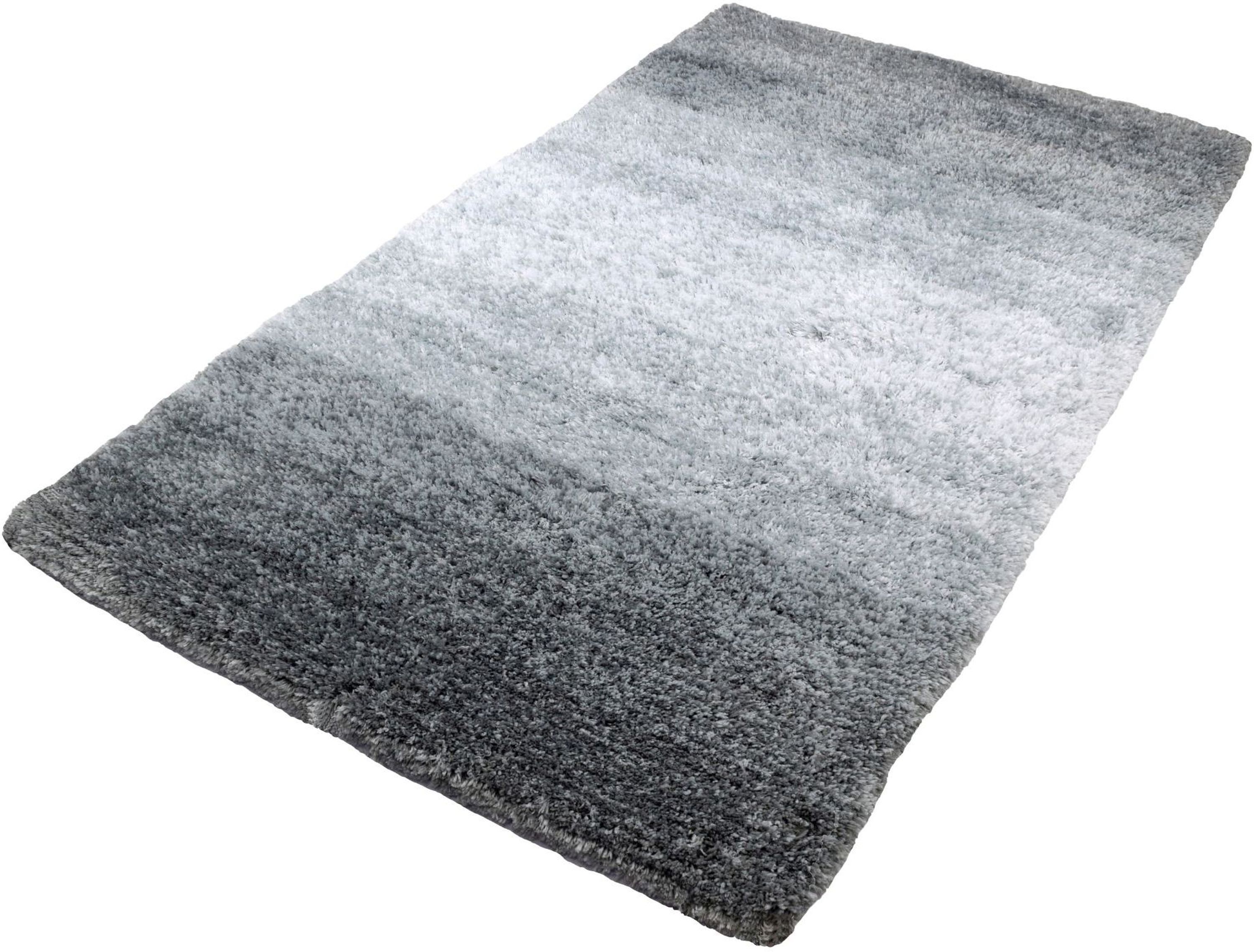 Kleine Wolke Oslo koberček do kúpeľne 120x70 cm obdĺžnik sivá 4077977225