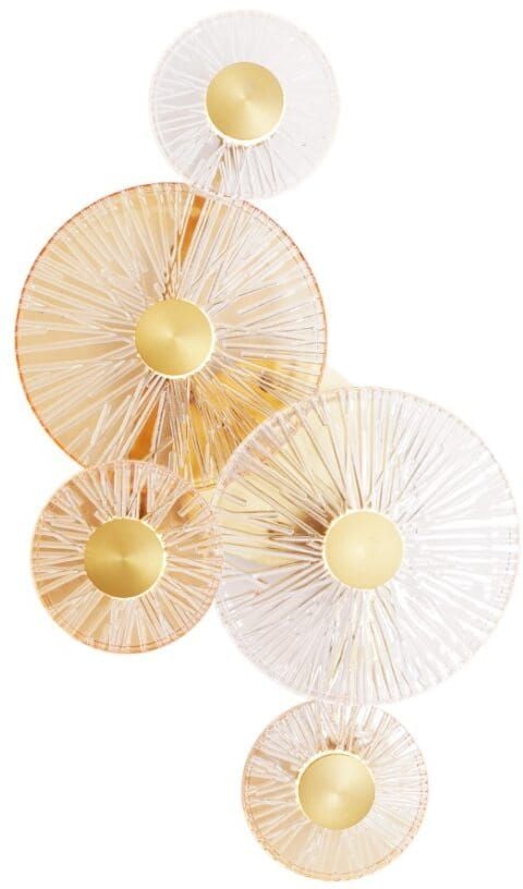 MaxLight Allure nástenná lampa 5x5 W zlatá W0357