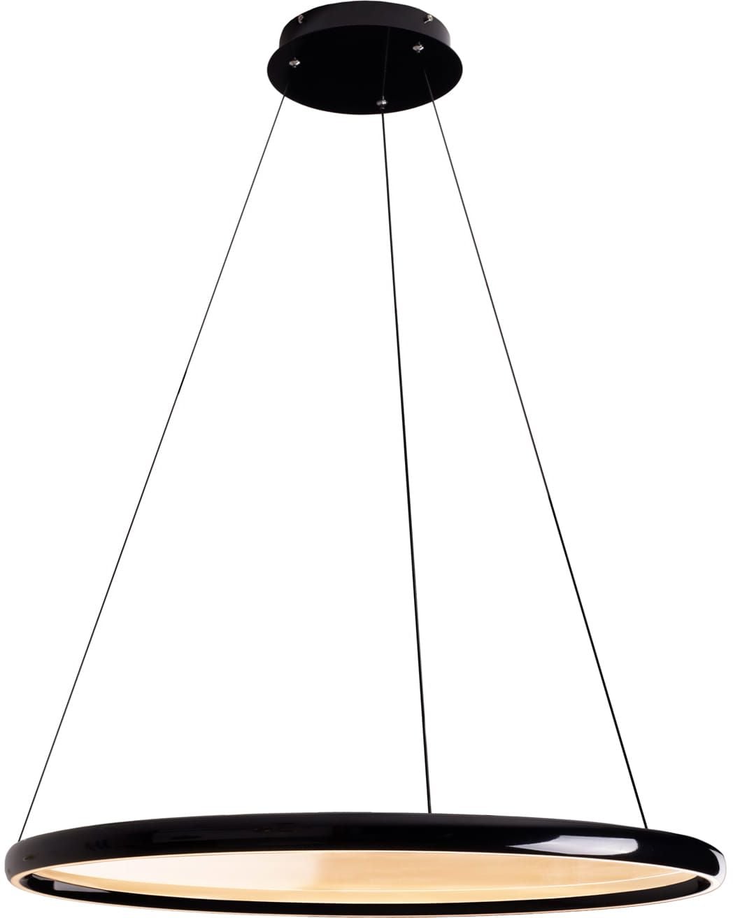 MaxLight Qled závesné svietidlo 1x35 W čierna P0557