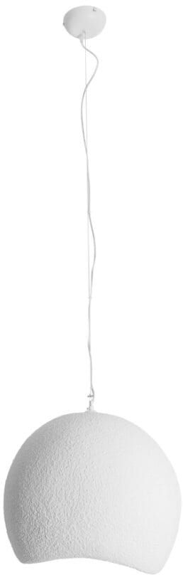 MaxLight Pierre závesné svietidlo 1x15 W biela P0534