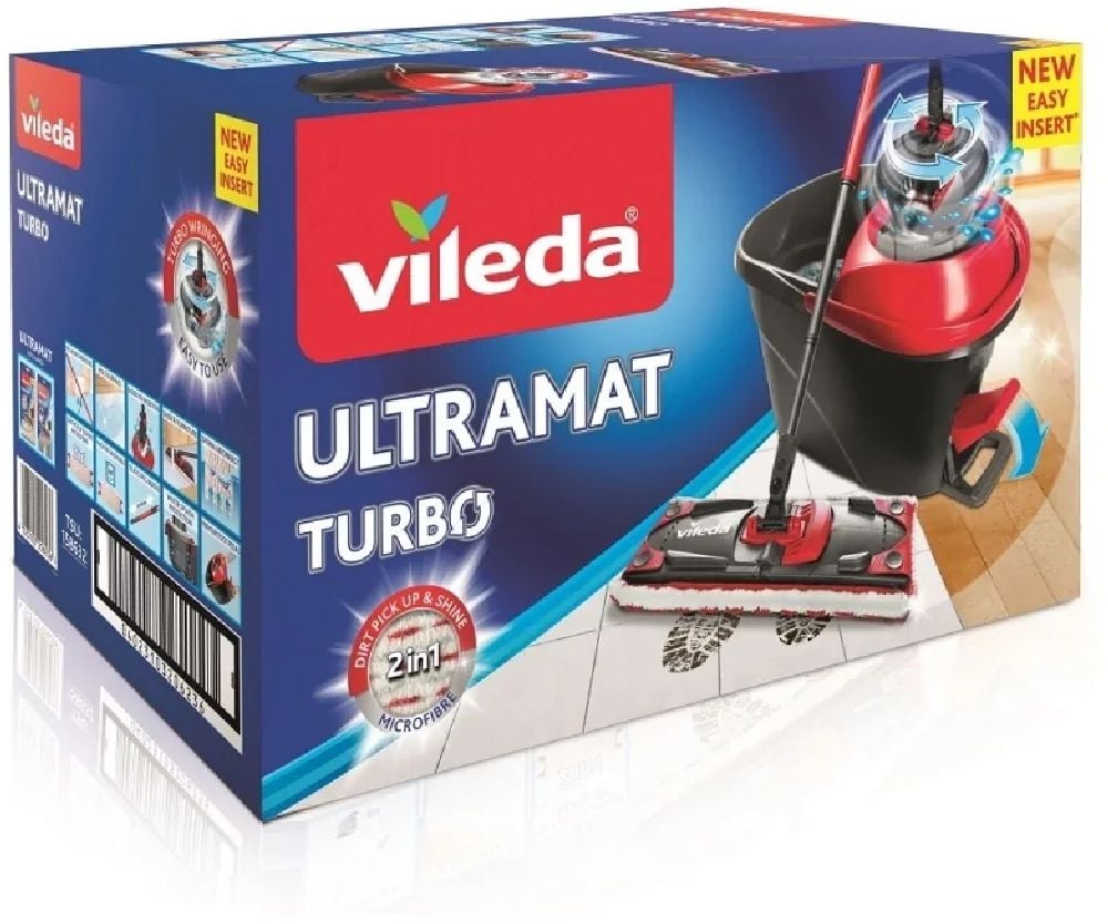 Vileda Ultramax Turbo mop s vedrom a tyčou 163425