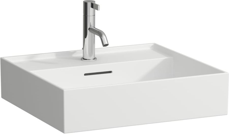 Laufen Kartell umývadlo 50x46 cm obdĺžnik klasické umývadlo biela H8163327571041