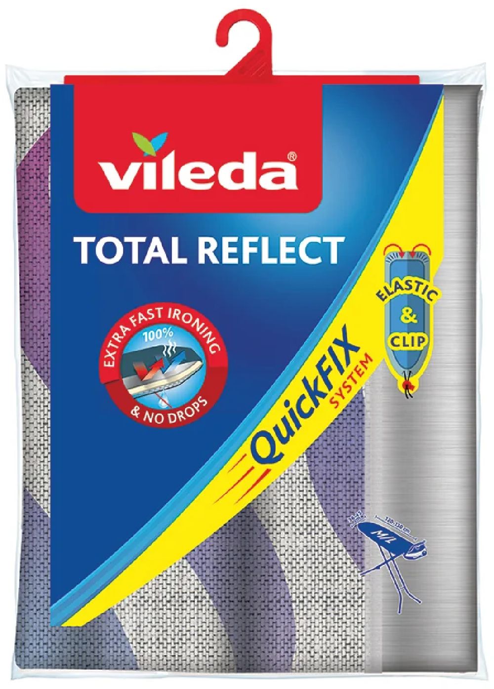 Vileda Total Reflect poťah žehliacej dosky 130x45 cm 163263