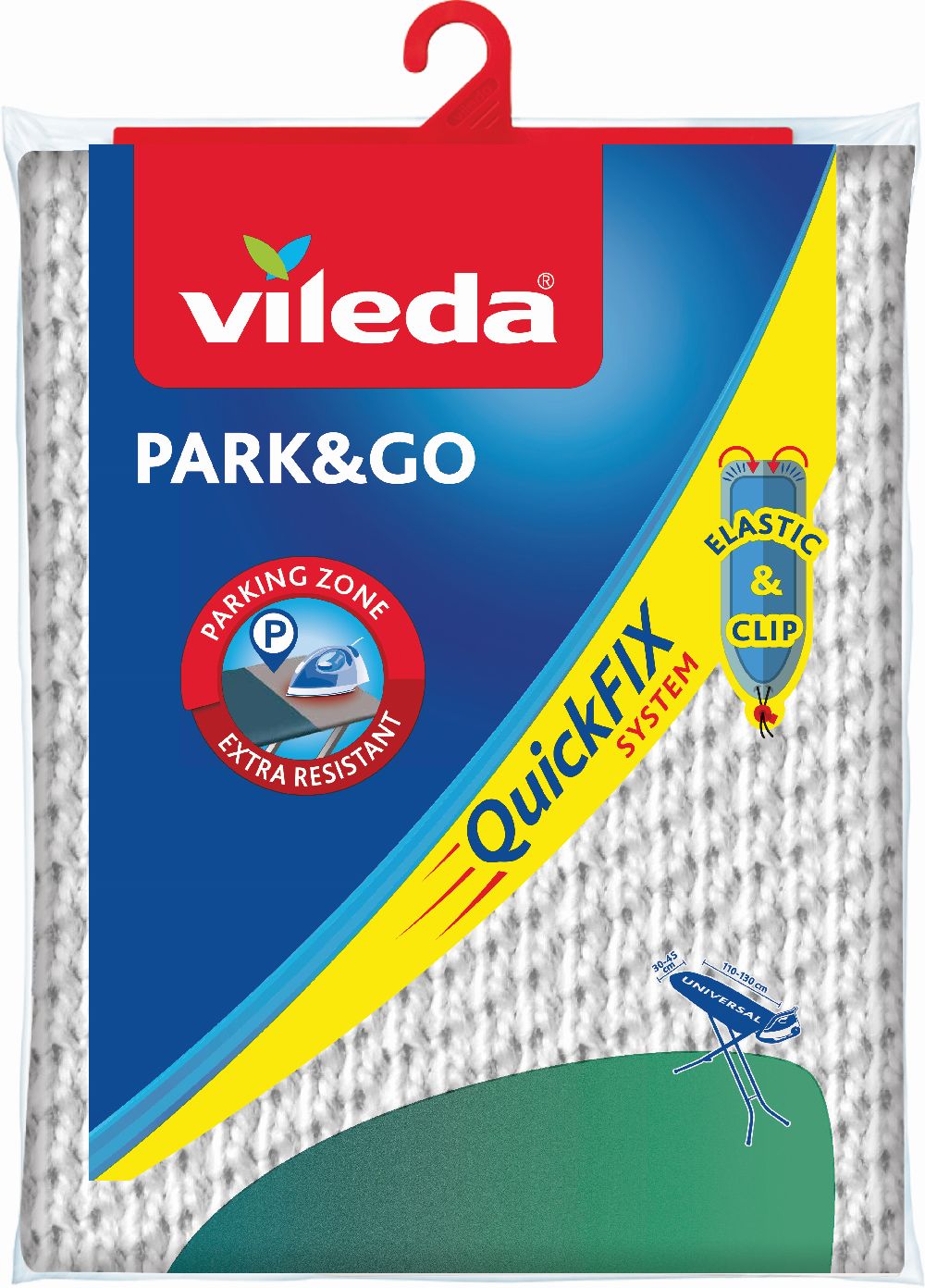 Vileda Park&Go poťah žehliacej dosky 130x45 cm 172219
