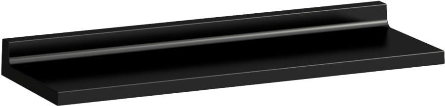 Laufen Kartell kúpeľňová polica 45 cm čierna H3853300910001