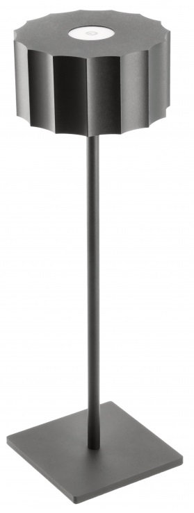 GTV Azelia stolová lampa 1x2.5 W čierna LD-AZELIA-10-DEC