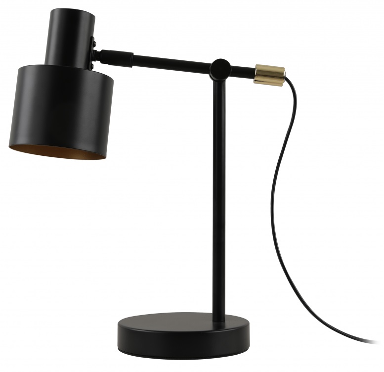 GTV Selvia II stolová lampa 1x25 W čierna LB-SELVII-11-DEC